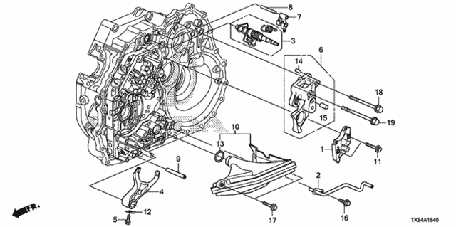 AT Shift Fork (6AT) for 2015 Honda Odyssey #0
