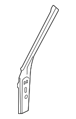 974810048YGRV - Body: Hinge Pillar for Porsche: Panamera Image