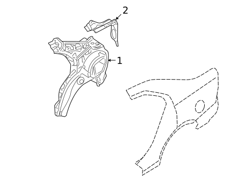 Inner Structure for 2007 Ford Fusion #0