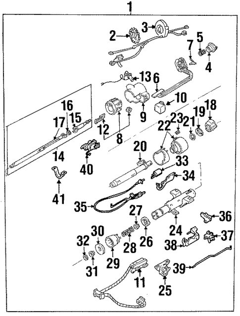Switches for 1993 Cadillac Eldorado #1