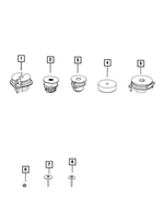 52122532AB - Frame, Bumper and Fascia: Mass Damper for Mopar Image