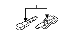 6E0955985 - Wiper &amp; Washer: Windshield Washer Nozzle for Volkswagen Image