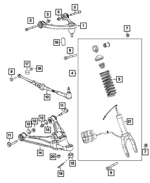 Rear Suspension and Cradle for 2016 Dodge Viper #0