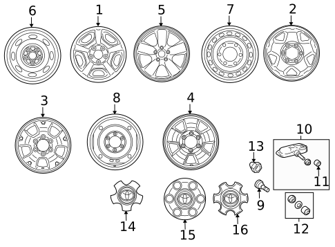 Wheels for 2006 Toyota Tacoma #0