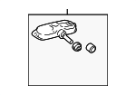 4260704011 - Electrical: Tire Pressure Monitoring System (TPMS) Sensor for Toyota: Sequoia, Tacoma, Tundra Image