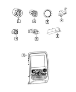 4560221AA - Electrical: Glove Box Switch And Lamp for Mopar Image