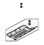 84217P1000 - : Under Cover for Kia: Sportage Image