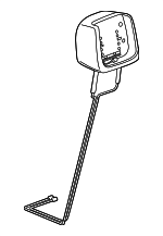 Dark Titanium Front Seat Head Restraint