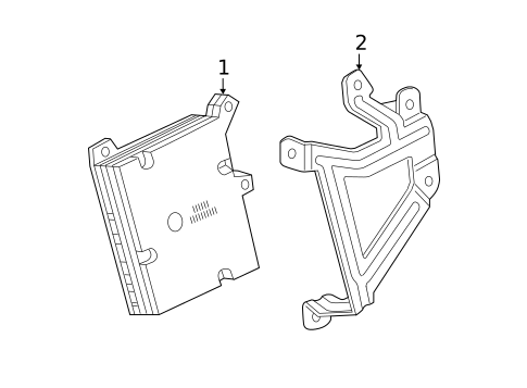 Communication System Components for 2019 Honda Clarity #0