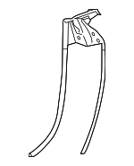 6786553010 - Body: Weatherstrip for Lexus: IS250, IS350 Image