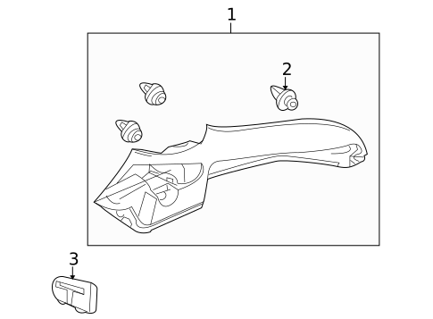 Interior Trim - Quarter Panels for 2012 Honda Insight #0