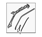 FL3Z1851187B - Body: Windshield Pillar Reinforced for Ford: F-150 Image