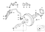 34336751612 - : Vacuum Hose for BMW Image