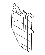 8717333010 - HVAC: AC &amp; Heater Assembly Heat Shield for Lexus: ES300 Image