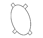 1632538020 - Cooling System: Thermostat Housing Seal for Lexus: GS F, GS460, IS F, IS500, LC500, LS460, LS600h, RC F Image