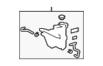 1647038041 - Cooling System: Reservoir Tank for Lexus: GS460, IS F Image