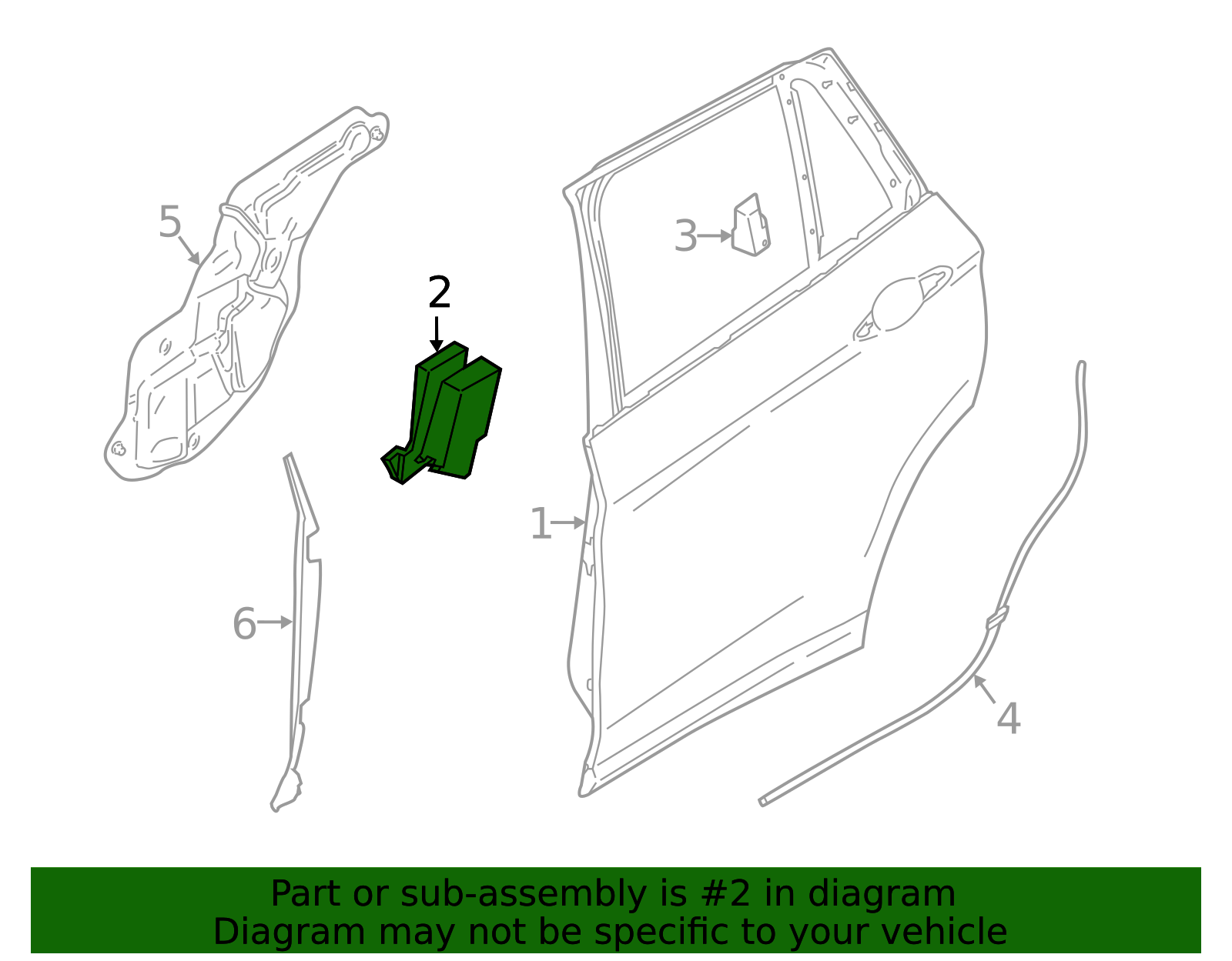 Door Shell Pad - BMW (51717420520)