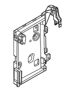 61135A1D5F6 - Electrical: Fuse Box Mount Bracket for BMW Image