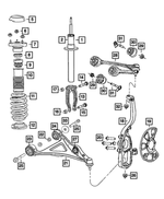 5181609AB - Front Suspension: Front Coil Spring, Right for Dodge: Challenger Image