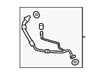PAB81674000 - HVAC: Rear Suction Line for Porsche Image