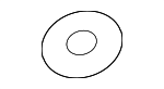 95557374901 - HVAC: Return Pipe O-Ring for Porsche Image