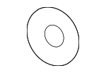 9A7004858 - HVAC: Lower Press Line O-Ring for Porsche Image