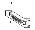 M2DZ8200DAPTM - : Grille for Ford: Bronco Image