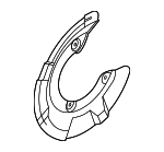 58243T1100 - Brakes: Backing Plate for Hyundai Image