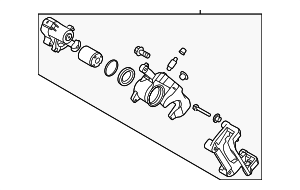 58310T4A41 - : Disc Brake Caliper for Hyundai Image