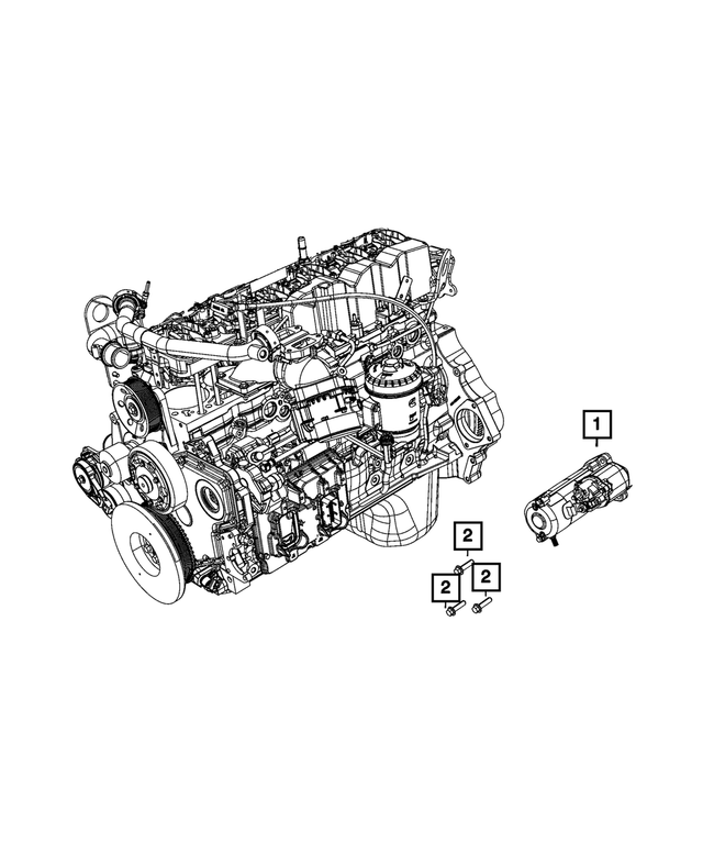 4429621 - Electrical: Hex Head Bolt for Mopar Image image