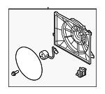 253803Q280 - Cooling System: Fan Assembly for Kia Image