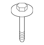 PAF009641 - Electrical: Tail Lamp Assembly Screw for Porsche Image