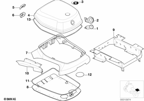Special Instruments (Authorities) for 2000 BMW-Motorrad R 1100 RT #0
