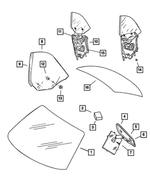 5019071AA - : Windshield for Mopar Image