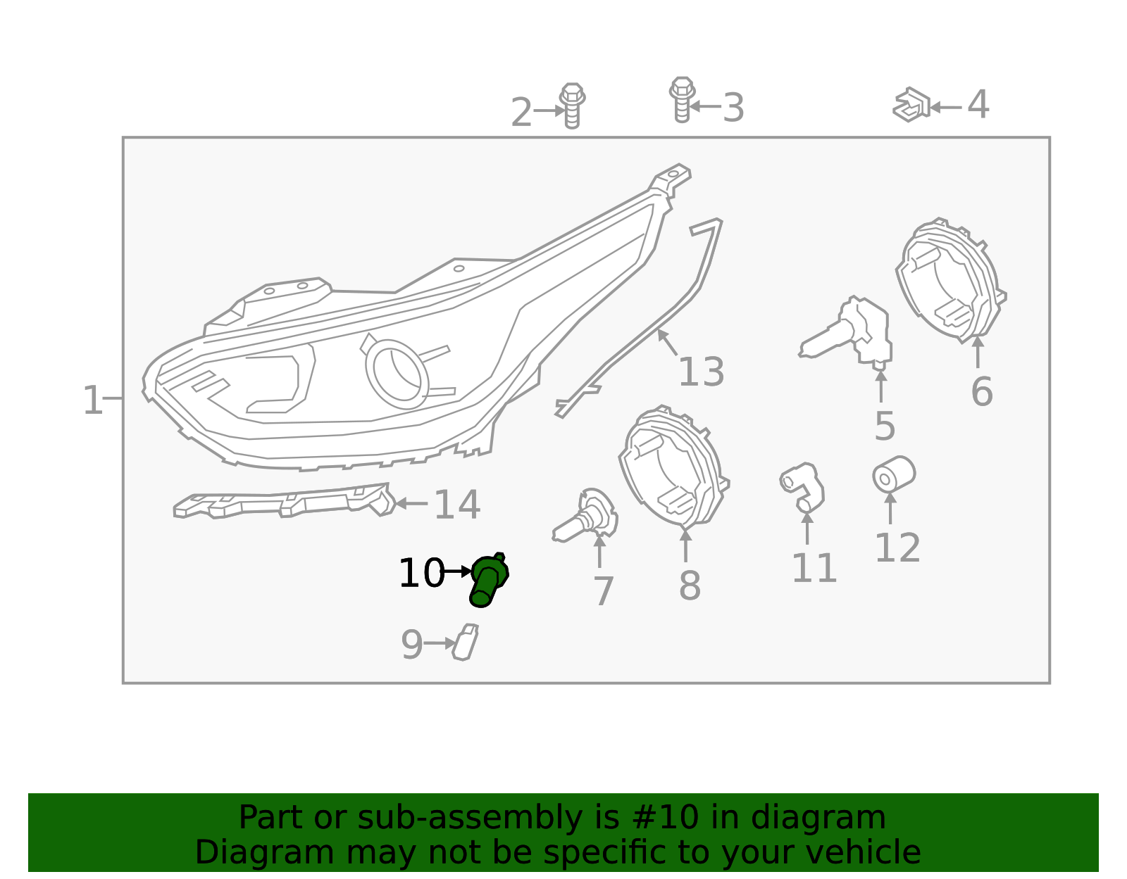 2017-2021 Kia Forte Bulb Socket 92161-B0000 | OEM Parts Online