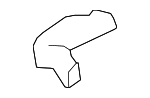 2518310546 - Body: Outer Duct for Mercedes-Benz Image