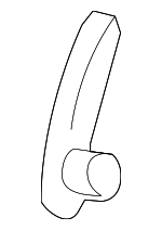 87610EA002 - Body: Recline Lever for Nissan: Frontier, Pathfinder, Xterra Image