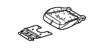 LJ8Z99632A22A - Body: Seat Cushion Pad for Ford: Mustang Mach-E Image