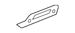 9Y0863475B1E0 - Body: Console Hinge for Porsche: Cayenne Image