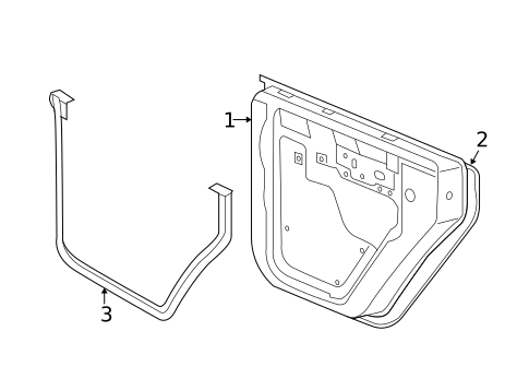 Door & Components for 2018 Jeep Wrangler JK #3