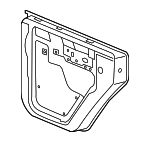 68028608AC - Body: Door Shell for Jeep: Wrangler, Wrangler JK Image