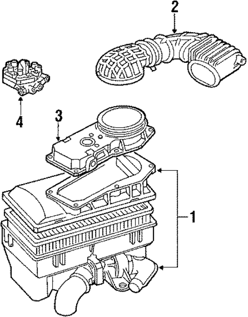 Air Intake for 1985 Audi Coupe #0