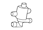 4H0121671D - HVAC: HVAC Heater Control Valve Solenoid for Audi Image image