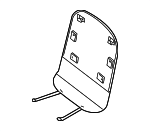 87640ZX10B - Body: Seat Back Panel for Nissan: Altima Image