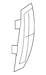 87665JB01B - Body: Release Lever Escutcheon for Nissan: Altima Image