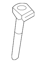 876022J000 - Body: Headrest Guide for Nissan: 370Z, Altima, Armada, Frontier, LEAF, Maxima, Murano, Z Image