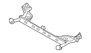 555013NA1A - : Axle Assembly for Nissan: LEAF Image