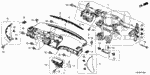 90110S84A00 - Interior/Bumper: BOLT-WASHER (8X20) for Honda Image