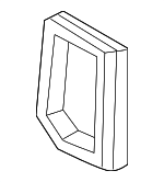 52457443 - HVAC: Seal for Chevrolet: Blazer, S10 | GMC: Jimmy, Sonoma | Oldsmobile: Bravada Image