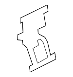 971698995B - Brakes: Brake Pads Spring for Porsche Image